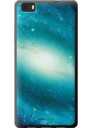 Чохол на huawei ascend p8 lite блакитна галактика "177u-126-10746"