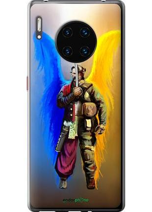 Чехол на huawei mate 30 pro воин-ангел "5317u-1796-10746"