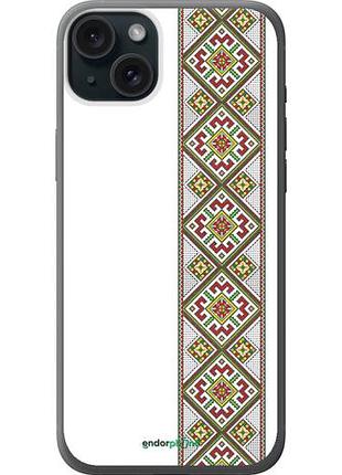 Чехол на iphone 15 plus вышиванка 8 "574u-3097-10746"