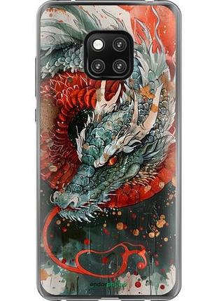 Чехол на huawei mate 20 pro стихия огня "6101u-1567-10746"