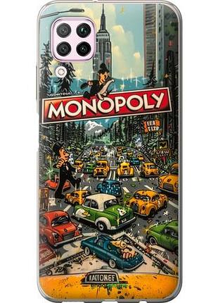 Чехол на huawei p40 lite городской драйв monopoly "6088u-1887-10746"
