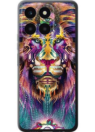 Чехол на huawei honor x6a люминесцентный лев "4037u-3340-10746"