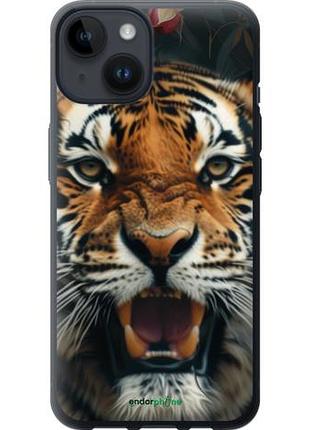 Чехол на iphone 14 тигровое величие "6080u-2648-10746"