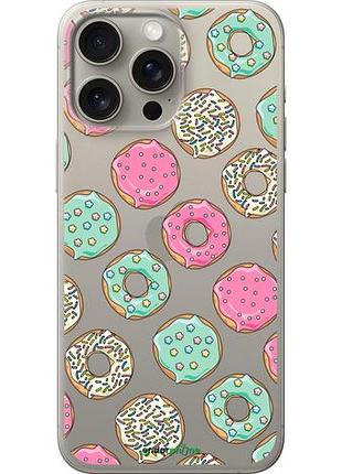 Чехол на iphone 15 pro max пончики 1 "4657u-3098-10746"