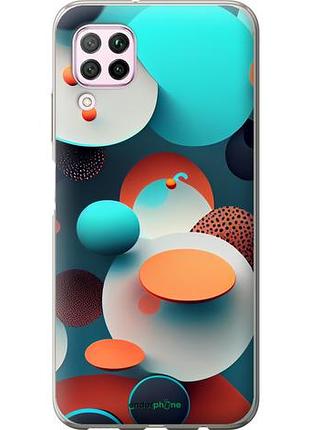 Чехол на huawei nova 6se горошек абстракция "5608u-1823-10746"