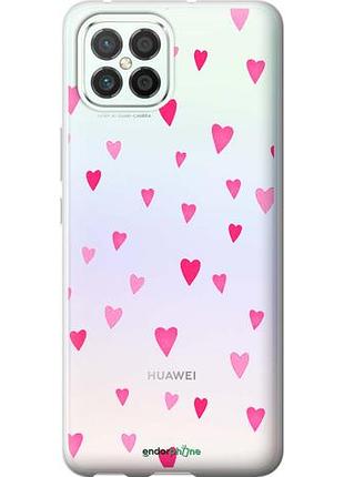 Чехол на huawei nova 8 se сердечки 2 "4763u-2126-10746"