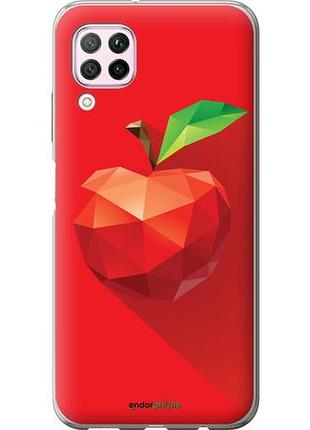 Чехол на huawei nova 6se яблоко "4696u-1823-10746"