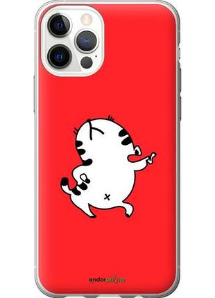 Чехол на iphone 12 pro котик "4577u-2052-10746"