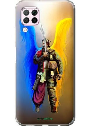 Чехол на huawei nova 6se воин-ангел "5317u-1823-10746"