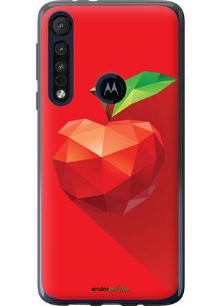 Чехол на motorola one macro яблоко "4696u-1812-10746"