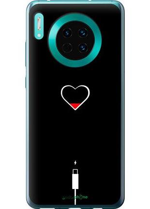 Чехол на huawei mate 30 подзарядка сердца "4274u-1773-10746"