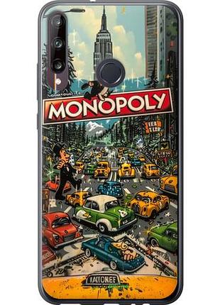 Чехол на huawei p40 lite e городской драйв monopoly "6088u-1875-10746"