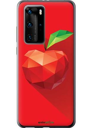 Чохол на huawei p40 pro яблуко "4696u-1839-10746"