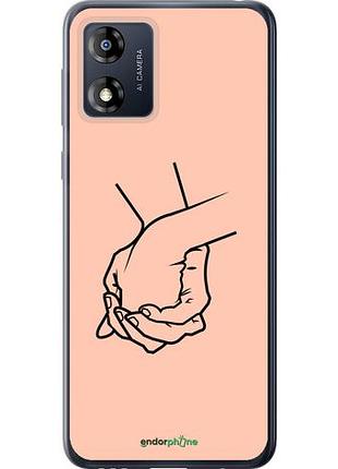 Чехол на motorola moto e13 руки "4896u-3053-10746"