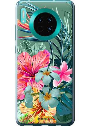 Чехол на huawei mate 30 тропические цветы v1 "4667u-1773-10746"