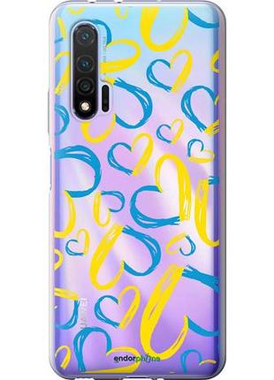 Чехол на huawei nova 6 сердца ua "5292u-1821-10746"
