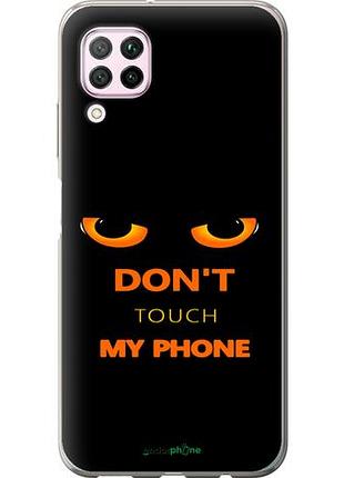 Чехол на huawei p40 lite don't touch the phone "4261u-1887-10746"