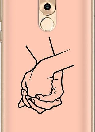 Чехол на huawei honor 6x руки "4896u-460-10746"