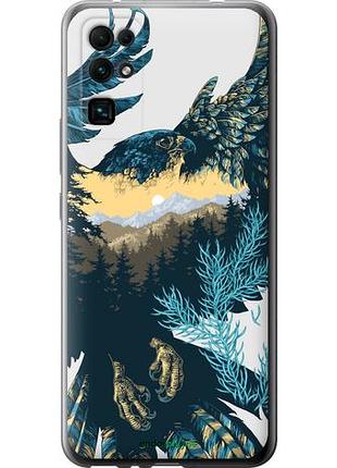 Чехол на huawei honor 30 арт-орел на фоне природы "3983u-1921-10746"