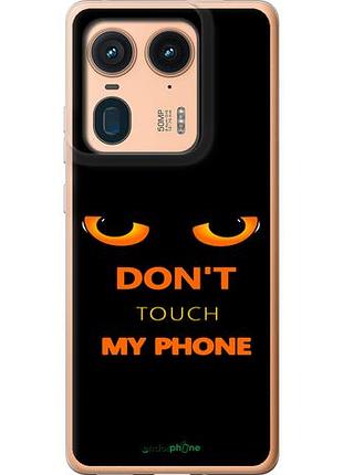 Чехол на motorola moto x50 ultra don't touch the phone "4261u-3866-10746"