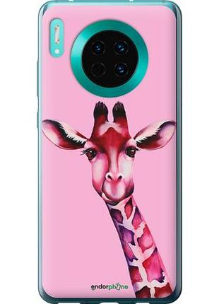 Чохол на huawei mate 30 рожева жирафа "4441u-1773-10746"