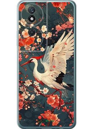 Чехол на huawei honor play 50 plus сакура и аист "6108u-3399-10746"