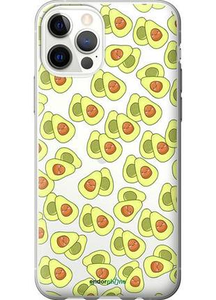 Чехол на iphone 12 весёлые авокадо "4799u-2053-10746"