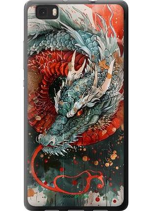 Чехол на huawei ascend p8 lite стихия огня "6101u-126-10746"