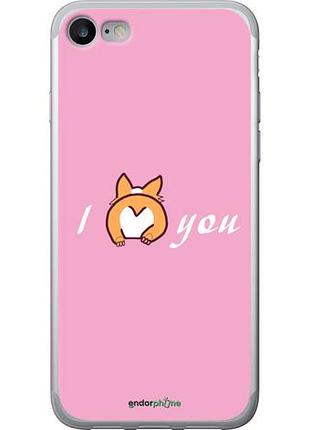 Чехол на iphone 7 люблю1 "4587u-336-10746"