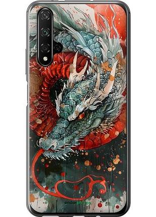 Чехол на huawei honor 20 стихия огня "6101u-1697-10746"