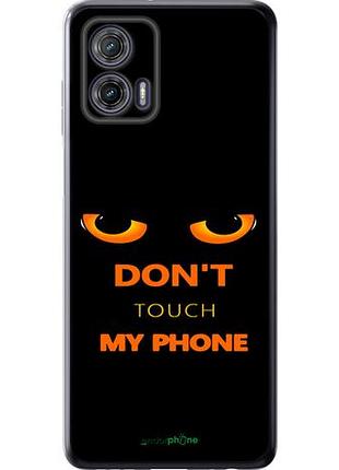 Чехол на motorola g73 don't touch the phone "4261u-3196-10746"