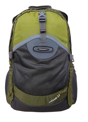 Городской рюкзак onepolar rubicon 1581 green 23 l | повседневный, дорожный