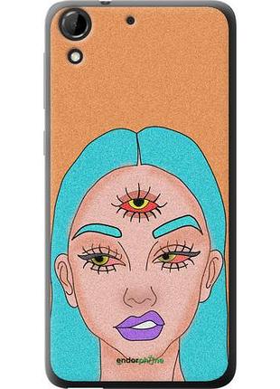Чехол на htc desire 728g девушка рисунок "4576u-145-10746"