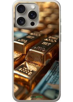 Чехол на iphone 15 pro max сияние золота "6104u-3098-10746"