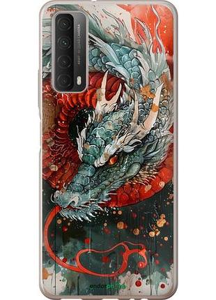 Чехол на huawei p smart 2021 стихия огня "6101u-2100-10746"