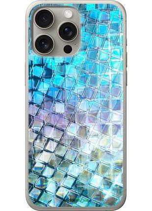 Чехол на iphone 15 pro max переливающаяся чешуя "227u-3098-10746"