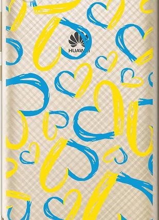 Чехол на huawei y6 ii сердца ua "5292u-338-10746"