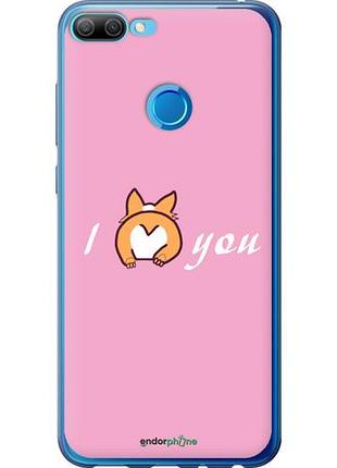 Чехол на huawei honor 9i люблю1 "4587u-1853-10746"