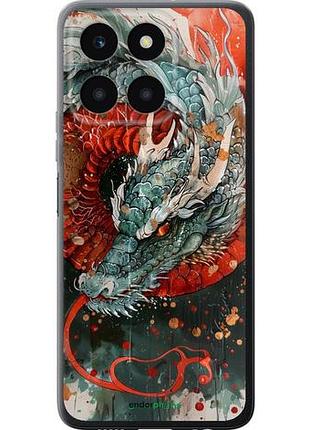 Чехол на huawei honor x6a стихия огня "6101u-3340-10746"