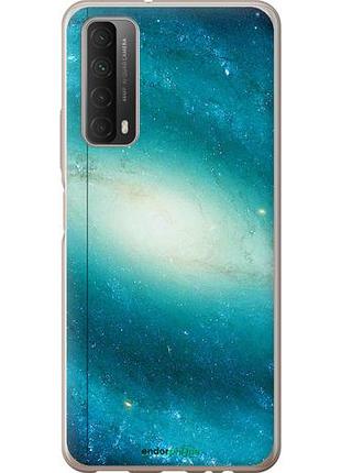 Чохол на huawei p smart 2021 блакитна галактика "177u-2100-10746"