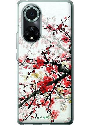 Чехол на huawei nova 9 pro цветущий куст "831u-2503-10746"