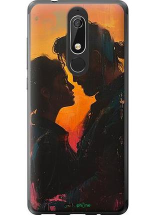 Чохол на nokia 5.1 любов на полотні "6067u-1529-10746"
