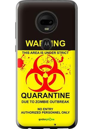 Чехол на motorola moto g7 biohazard 9 "4825u-1614-10746"