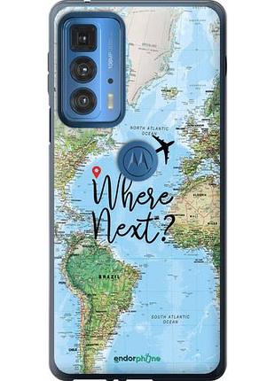 Чехол на motorola edge 20 pro путешествие "4503u-2662-10746"