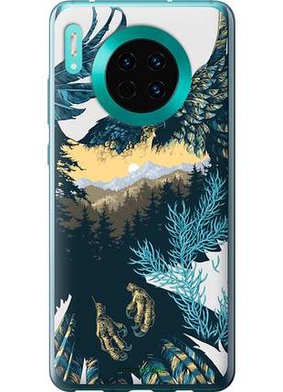 Чехол на huawei mate 30 арт-орел на фоне природы "3983u-1773-10746"