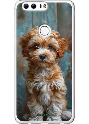 Чохол на huawei honor 8 цуценя мальтипу "6157u-351-10746"