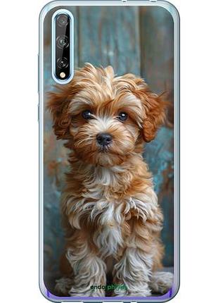 Чохол на huawei p smart s цуценя мальтипу "6157u-1813-10746"