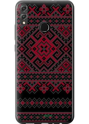 Чехол на huawei honor 8x вышиванка 52 "1763u-1596-10746"