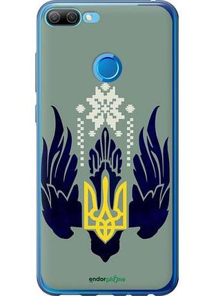 Чехол на huawei honor 9i тризуб с крыльями "5640u-1853-10746"