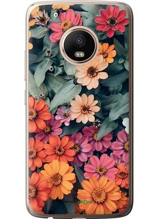 Чехол на motorola moto g5 plus beauty flowers "4050u-1038-10746"